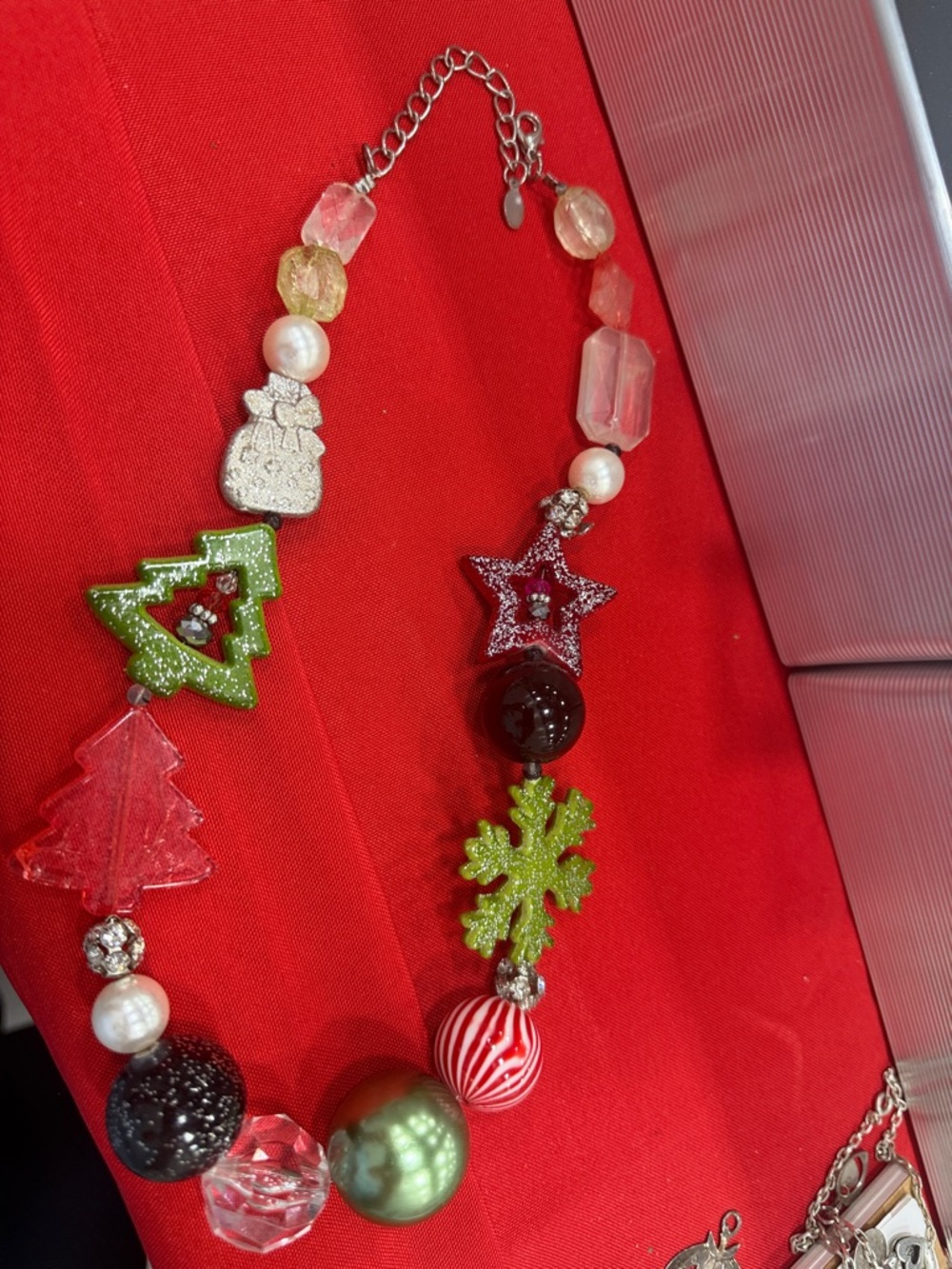 Festive Multicolor Beaded Necklace